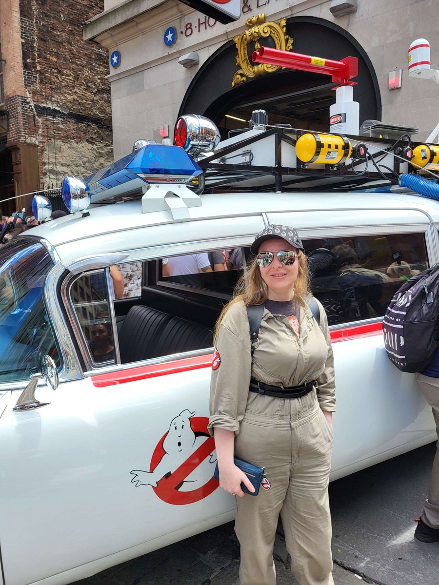 LadyIonia's tweet photo. IMMERSION BREAK WARNING
Ghostbusters day and 40th anniversary shenanigans!
#Ghostbusters40 @Ghostbusters https://t.co/cYiaupbEgE