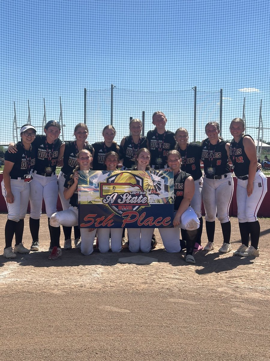 This group really came to play this weekend! Some ups and downs but really played well overall and came home in 5th at Nebraska <a href="/USSSAFastpitch/">USSSA Fastpitch</a> State!