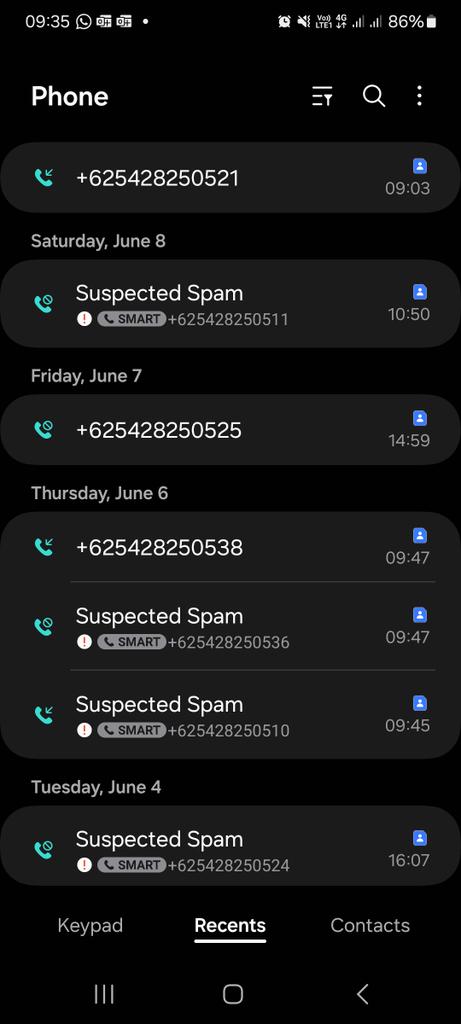 vandedin's tweet photo. @mandiricard Gila..!! Parah ngga sih kalau emang beneran Mandiri bisa spam sampai segitunya pakai nomor lolak. Mandiri Kartu Kredit BALIKPAPAN itu..!! https://t.co/EcIvZMn5Tq
