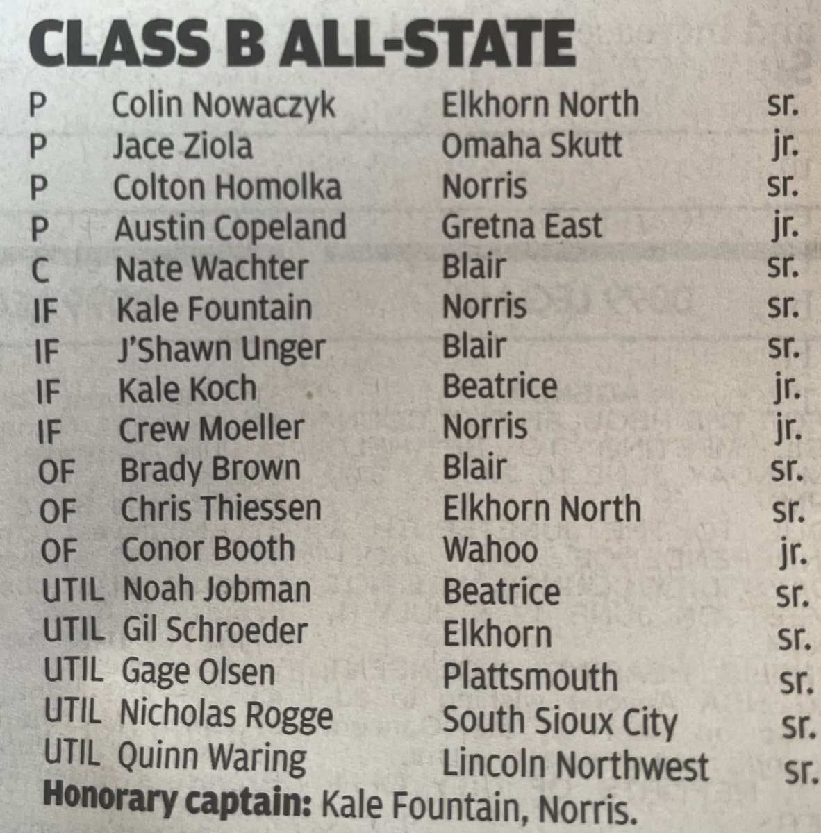 Antlers_Basebll's tweet photo. Congratulations to @schroeder_gil on Class B All-State from the Lincoln Journal Star! A well deserved honor for his great season! https://t.co/G16YfR61it