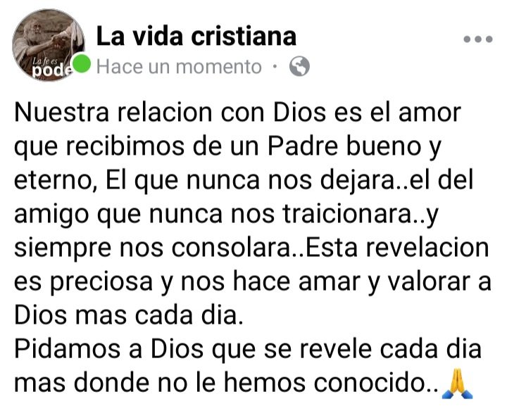 nancyjls's tweet photo. Nuestra relacion con Dios...es nuestro Padre, amigo, consejero..🙏🙏 https://t.co/gRXjPtlKZm