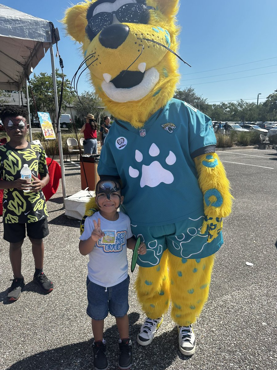 My nephew Caleb and I had a great time at <a href="/MayorDeegan/">Mayor Donna Deegan</a>’s River City Readers event.  <a href="/Jaguars/">Jacksonville Jaguars</a> <a href="/JaxsonDeVille/">JaxHIM de Ville</a> <a href="/DuvalSchools/">DCPS</a>