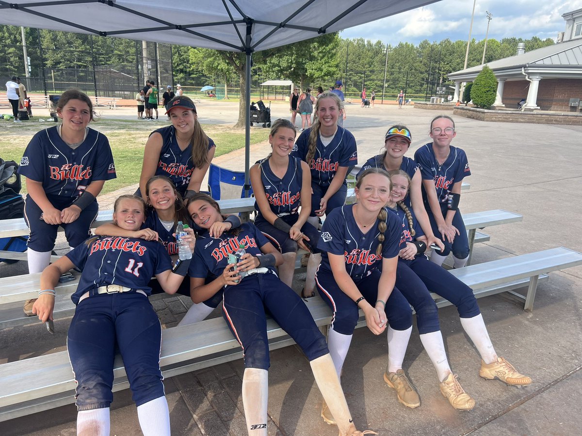 ECBullets_McGee's tweet photo. EC Bullets McGee are Owl City 14u champions!  Went 5 for 7 during the tournament and when the runs counted, we made lots of them!! Way to go girls….proud of your grit and perseverance  and being super cool to boot! https://t.co/emqYPYL6ma