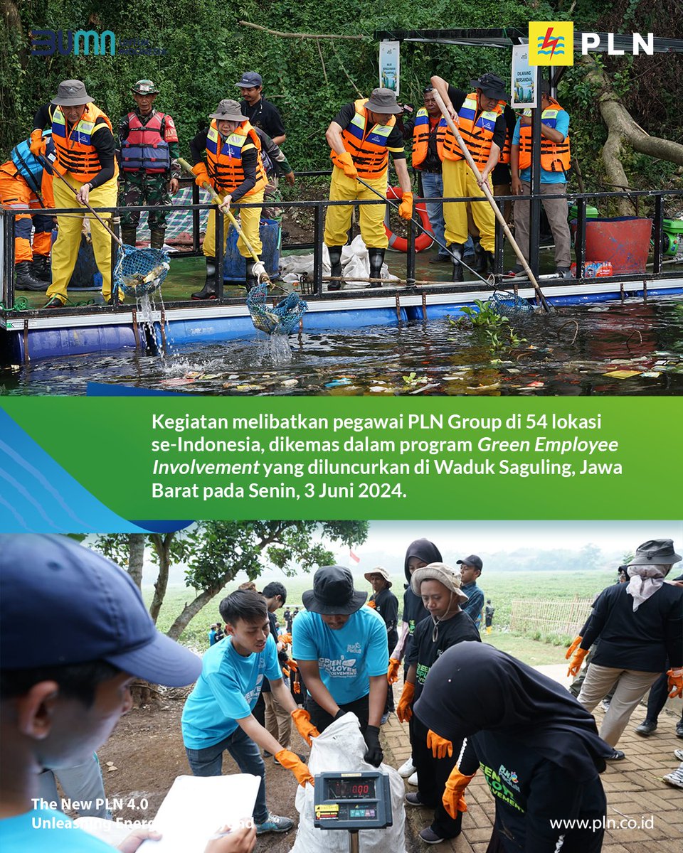 NulikAngelin's tweet photo. #GreenEmployeeInvolvement #EmployeeVolunteeringProgram #SampahBerkarya #SampahDaurUlang
#KinerjaPLNHattrick #PLNEcoRangers #PLNGerakCepat #PLNHUBIKN
#PLNSukseskanWWFBali #PakaiMolisMakinAsyik #PLNMobileProliga2024
#PLN #PLNUntukIndonesia #AcceleratingRenewableEnergy https://t.co/J6LpgwIyZa