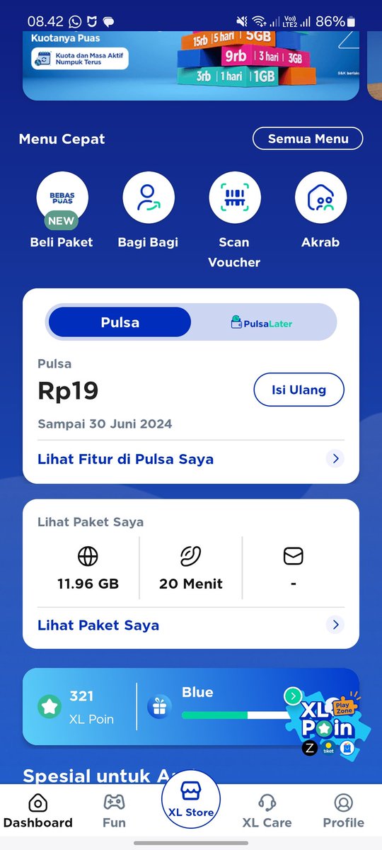 padusiminangko's tweet photo. @myXL selamat pagi mohon di bantu saya ko gabisa pake kuota internet saya ya padahal kupta masi banyak belum kaldaluarsa jymuga gimana si XL moohon bantuannya https://t.co/m1htAqJDLh