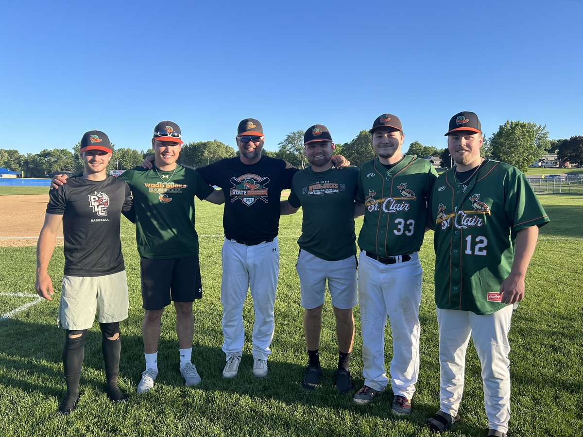 Ducks get in the win column vs St Peter 10-4. Lattes of the game go to <a href="/BenJHopper/">Ben Hopper</a> 3 hits 2sb, Hunter pearce 1 hit 2 runs scored, <a href="/DannyMcCabe511/">Danny McCabe</a> 3 hits, <a href="/jrolli01/">Jaidan Rollings</a> 1 2b with 3rbi and RJ Brothen picking up the W out of the pen throwing 4-2/3 0 runs 3 hits 7ks.  #ducksflytogether