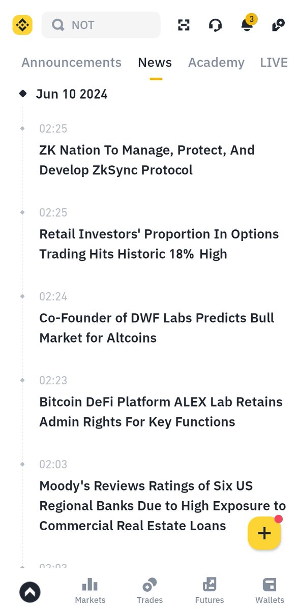 ama_krypto's tweet photo. Some of the crypto headlines making the rounds, #Cryptopanic #CoinGecko #Binance
#Amacrypto https://t.co/kk3mTPMVqh