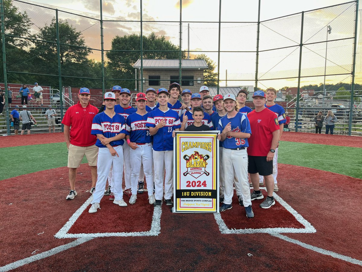 FrankBl78231401's tweet photo. Boys of Summer are back!!
Bridgeport Post 68 
18U Champs in 1st tourney of 2024 https://t.co/j4gLYA92I4