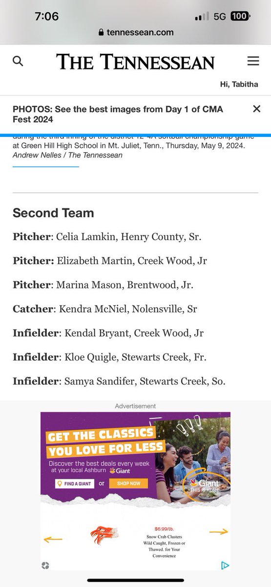 TNelite2024's tweet photo. Congrats @ReaganLocke1 , @baileyshepard15 , @emma_mcdonald7 and @KendraMcniel on being selected to the second All Mid-State Team!!! Amazing job, Ladies!!!! 🥇 
#tnelite2024davis
#proudtobeelite https://t.co/ko6WyA4zhc