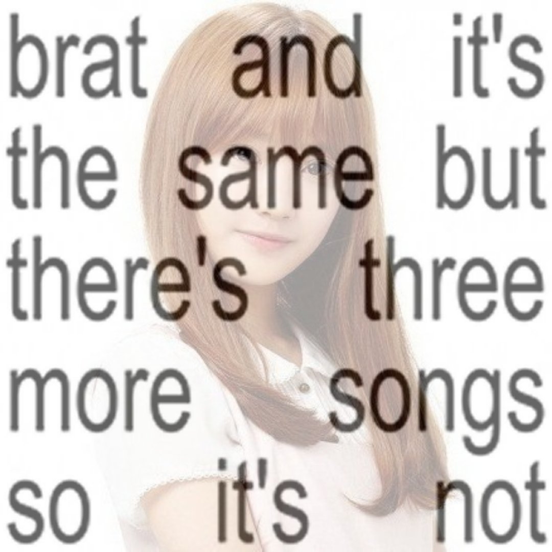 _verlak's tweet photo. #NewProfilePic #bratweek https://t.co/FOJZCMSuOU