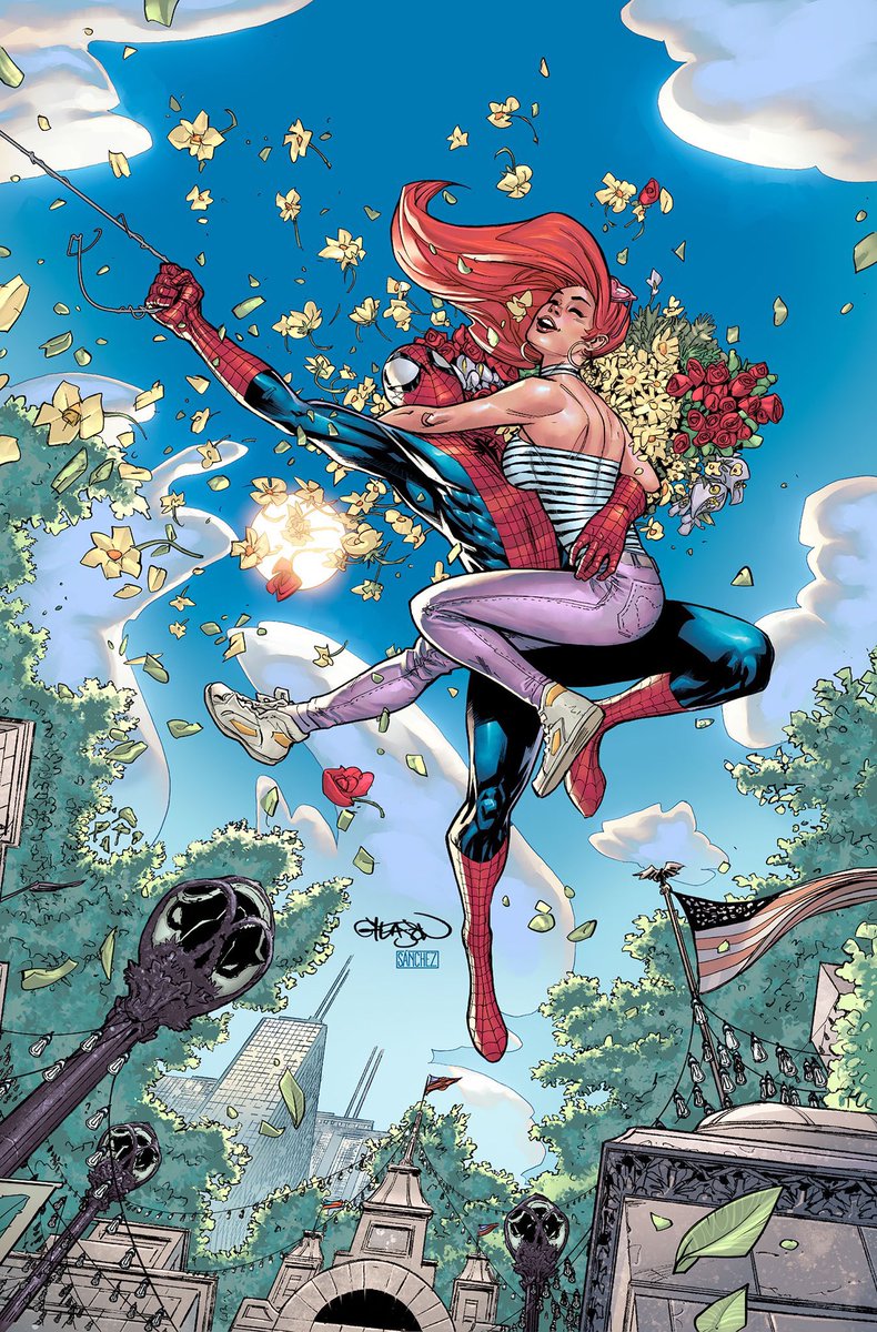 ShinKai9919's tweet photo. Happy Anniversary to them!! #PeterMJ rules the Multiverse!!! 🐯🎰🕷️🥳🎊🎉

#UltimateSpiderMan #AmazingSpiderMan #RenewYourVows #SpiderMan #PeterParker #MaryJaneWatson #Spinneret #Spiderling #Marvel https://t.co/fHJGyEGyjh