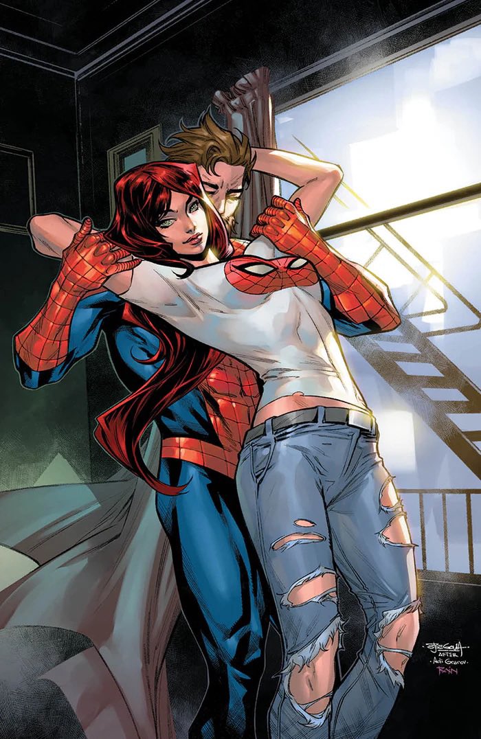 ShinKai9919's tweet photo. Happy Anniversary to them!! #PeterMJ rules the Multiverse!!! 🐯🎰🕷️🥳🎊🎉

#UltimateSpiderMan #AmazingSpiderMan #RenewYourVows #SpiderMan #PeterParker #MaryJaneWatson #Spinneret #Spiderling #Marvel https://t.co/fHJGyEGyjh