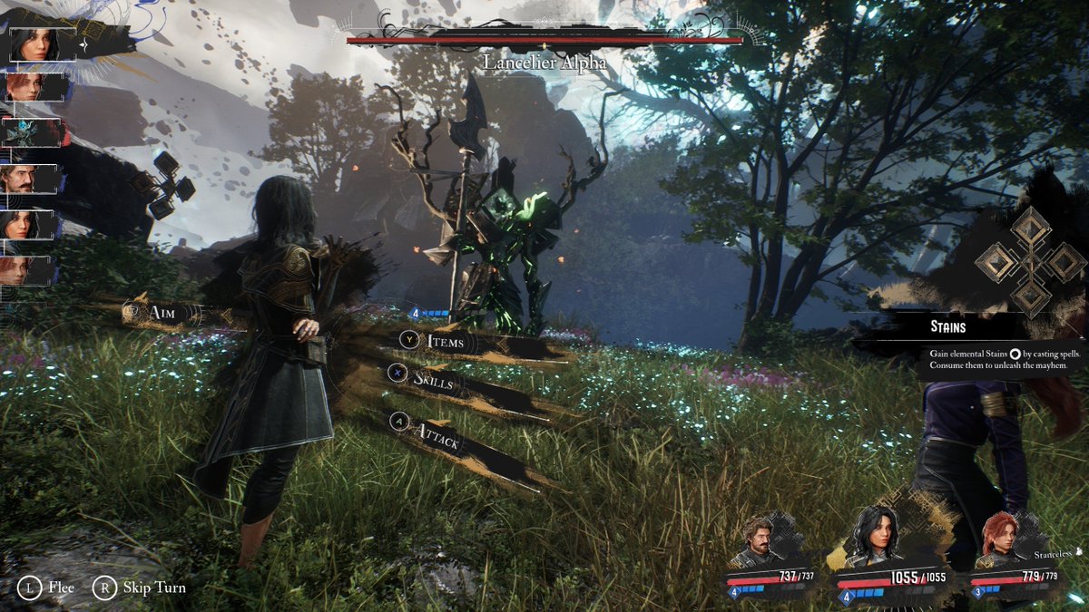 Genki_JPN's tweet photo. Clair Obscur: Expedition 33 details!

- From French studio Sandfall Interactive
- Staff are fans of Persona, Final Fantasy, Kingdom Hearts, Golden Sun etc.
- "Reactive turn-based RPG" with real-time mechanics
- "Evolution of JRPGs"
- Dodge, parry and counter in real-time
- Chain combos with attack rhythms
- Free aim system to target enemy weak points
- 6 characters to level up
- Craft unique builds via gear, stats, skills and character synergies
- @The_Ben_Starr
- Unreal Engine 5
- Coming to Xbox, PS5 and PC in 2025!