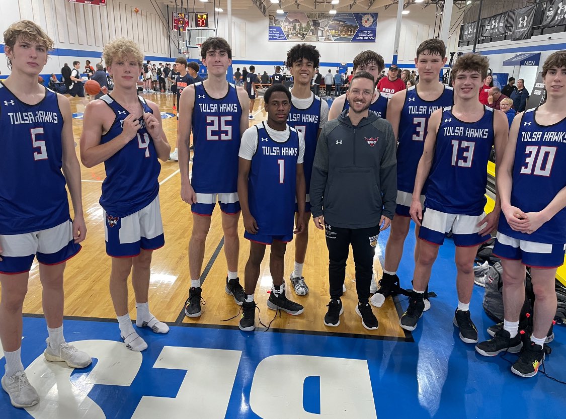 I have often talked about this group being my favorite group I have coached in AAU! 8 are committed to play college basketball and 1 for college football! 
4 D1, 4 D2, 1 NAIA! 
I’m so proud!