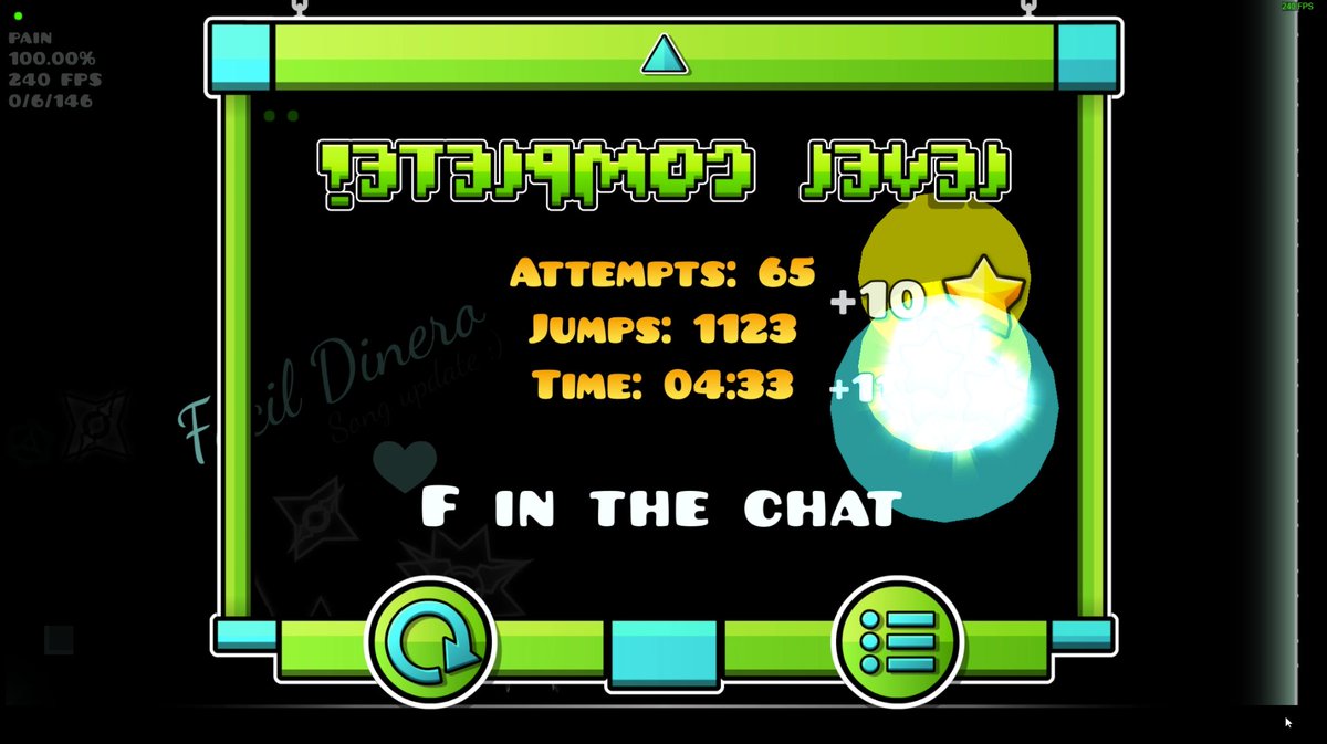 masa10170's tweet photo. kowareta (harder than bl) gg after 96 (worst fail ever what the FUCK is this) 88x3 87 86 85x2 with 78 drop attempts possibly my unluckiest completion (or whatever u say) but GFG!!! https://t.co/X98II4H4i5