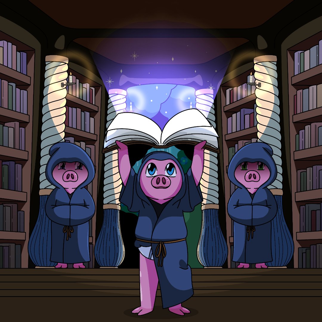 GM Cardano ☀️

We're excited to announce our Discord has launched 🚀

OG Role for the first 2⃣5⃣0⃣ members 🐷

Join us for ADA Giveaways, Memes, GIFs, and more!