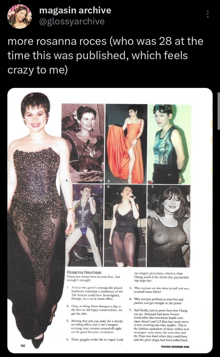 Bb_menita03's tweet image. just learned about rosanna roces in her 20s