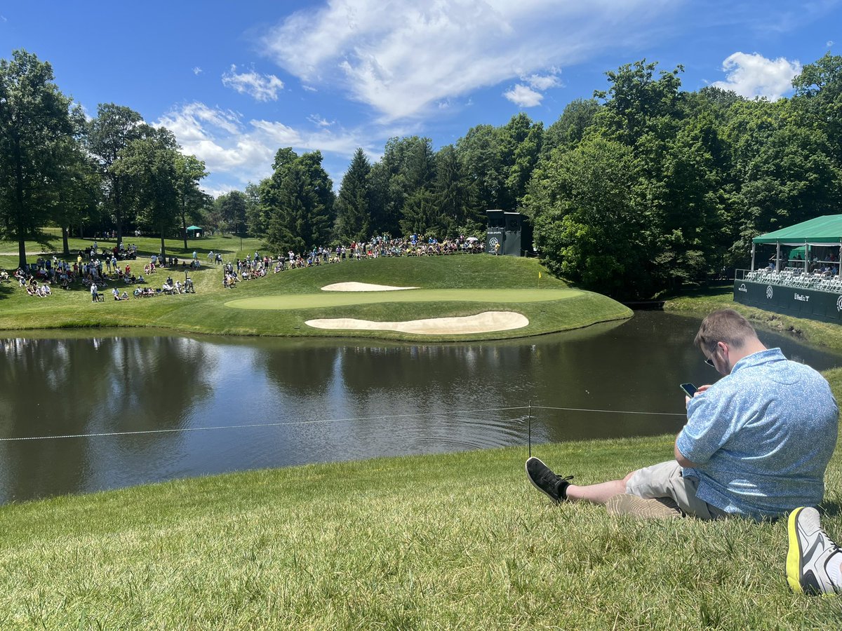 walleyeslayer09's tweet photo. Been a great final round from Dublin and the memorial tournament at muirfield village! https://t.co/unUrKPfa7T