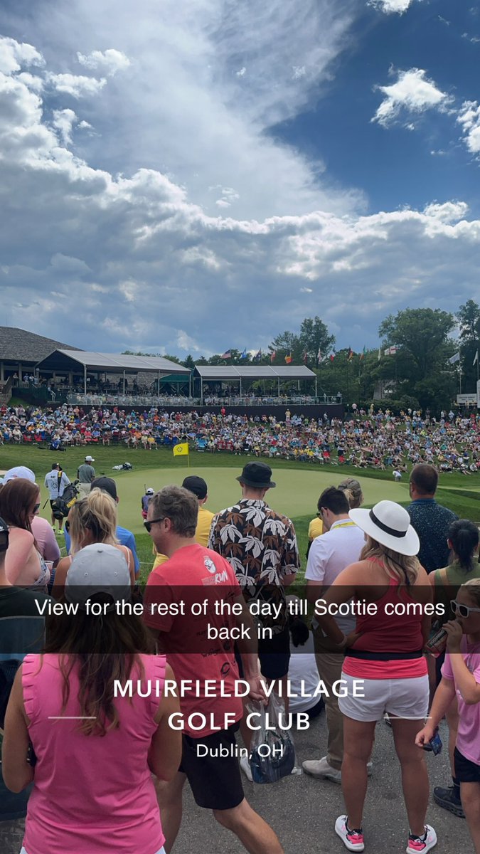 walleyeslayer09's tweet photo. Been a great final round from Dublin and the memorial tournament at muirfield village! https://t.co/unUrKPfa7T