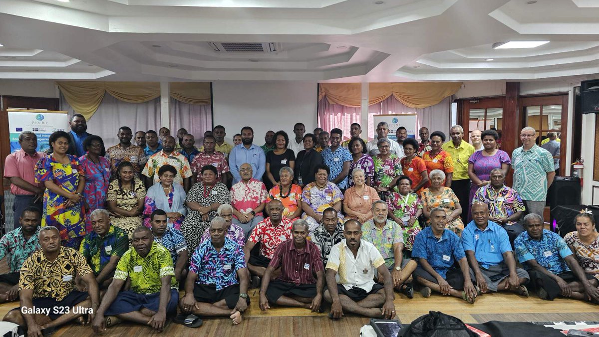 SprepChannel's tweet image. 🇫🇯 Forty-eight representatives from the provinces of Namosi, Serua and Rewa met to improve the management of natural resources in the #Navua Catchment and #Beqa Lagoon.

🔗➡️ tinyurl.com/yfvr4u9v 

#ResilientPacific