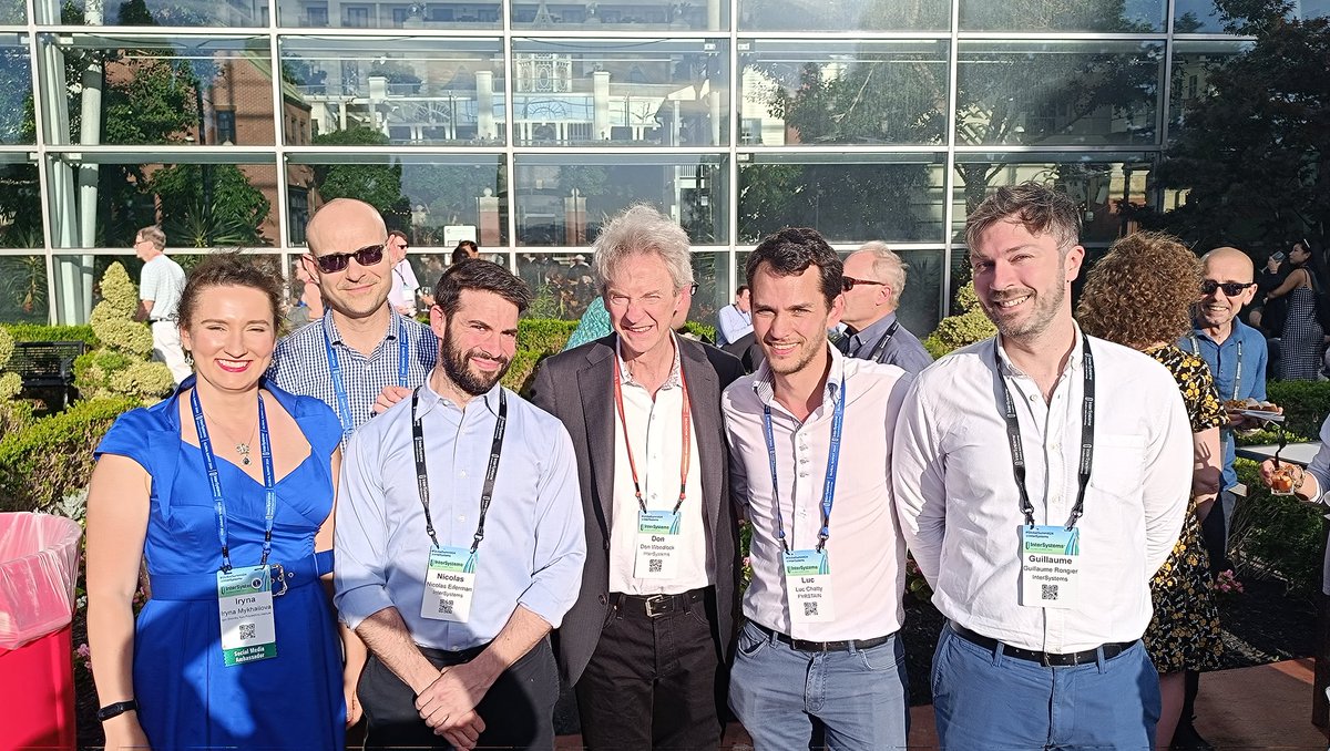 InterSystemsDev's tweet image. #WelcomeReception of the #globalsummit24 was a 💥 The @InterSystems_FR Developer Community mods arrived just an hour before and brought with them the #french speaking crowd. Welcome 🤗