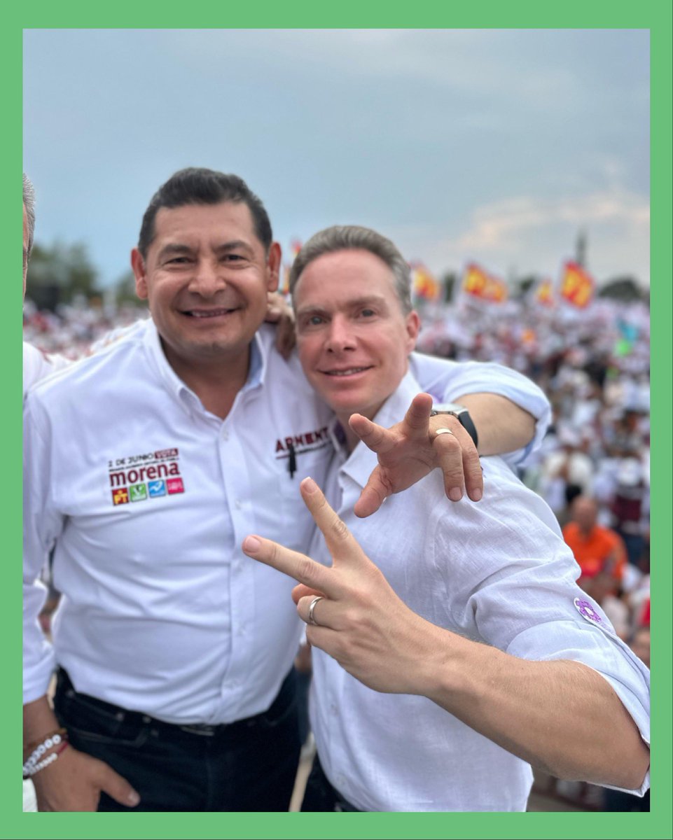 VelascoM_'s tweet photo. Felicito a mi querido amigo el Gobernador Electo de #Puebla @armentapuebla_ por recibir su Constancia de Mayoría.
Su trayectoria lo acredita como un político conciliador, por lo que estoy seguro gobernará con diálogo para avanzar en el bienestar de los poblanos con paz y armonía. https://t.co/HGY8e4s4RY