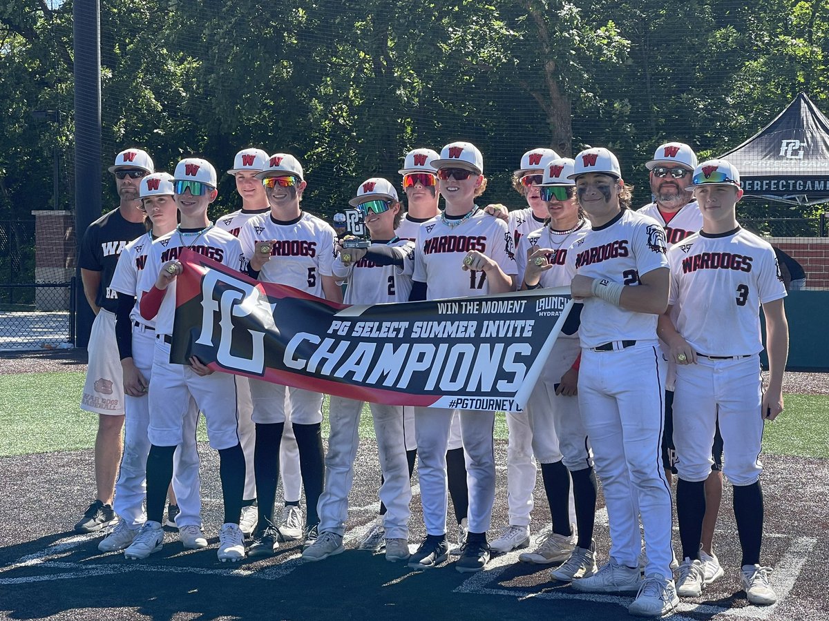 MWWardogs2028's tweet photo. Good weekend for our guys at the @PGMidwestBB Select Invite
#PGTOURNEYCHAMPS
#WardawgsBaseball https://t.co/0W0hlloqkU