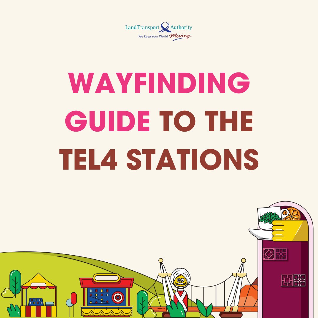 LTAsg's tweet photo. Ready for free travel along #TEL4, exciting booth games and performances at our #TEL4PublicPreview on 21 Jun 2024?
Check out our handy guide on how you can get to the TEL4 stations β‘οΈ https://t.co/2TdrfqT94v https://t.co/sZkaC9Upbo