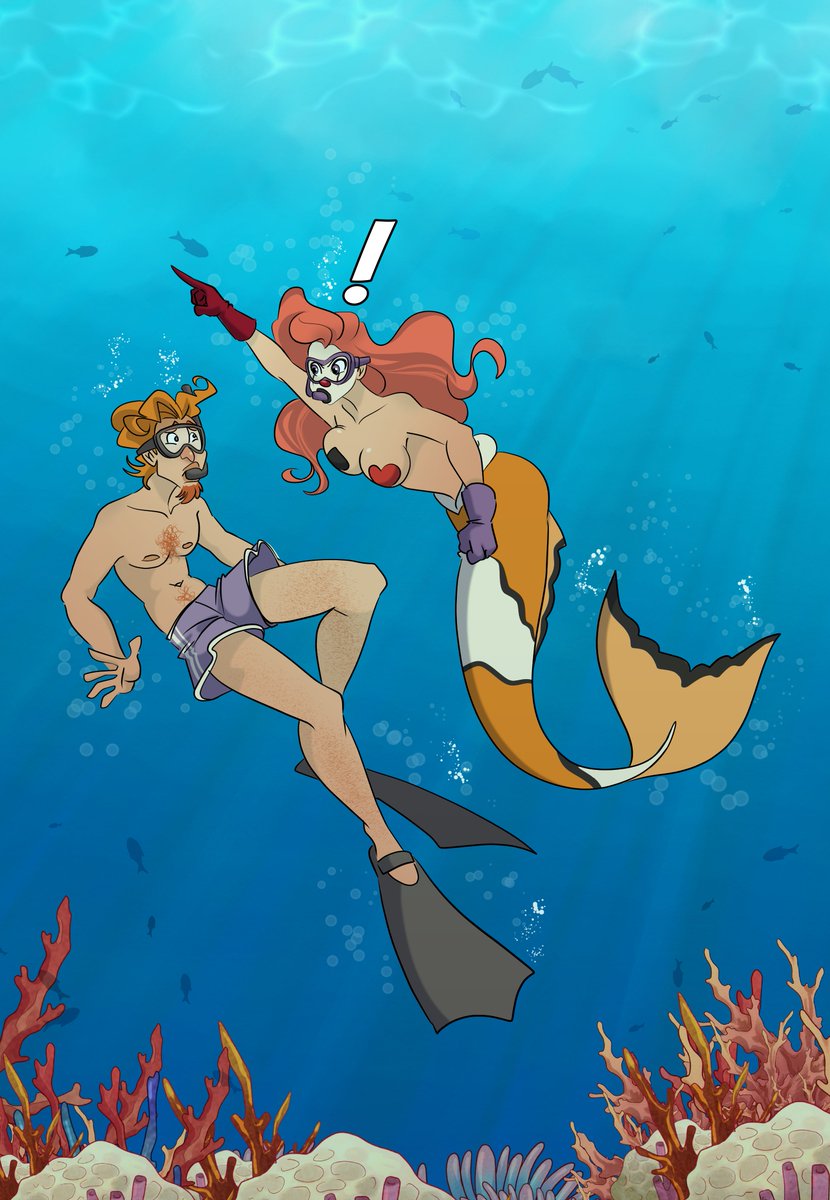 cherry_stripper's tweet photo. Later Mermay post (merjune)?
:3
Support our Patreon for exclusive comics and uncensored content.
https://t.co/dFk55PDnTb

#mermay #mermay2024 #mermayprompts #drawmermay2024 #artcontest #mermaids #drawing #illustrator #doodle #sketchbook https://t.co/Rlsg4b0lIG
