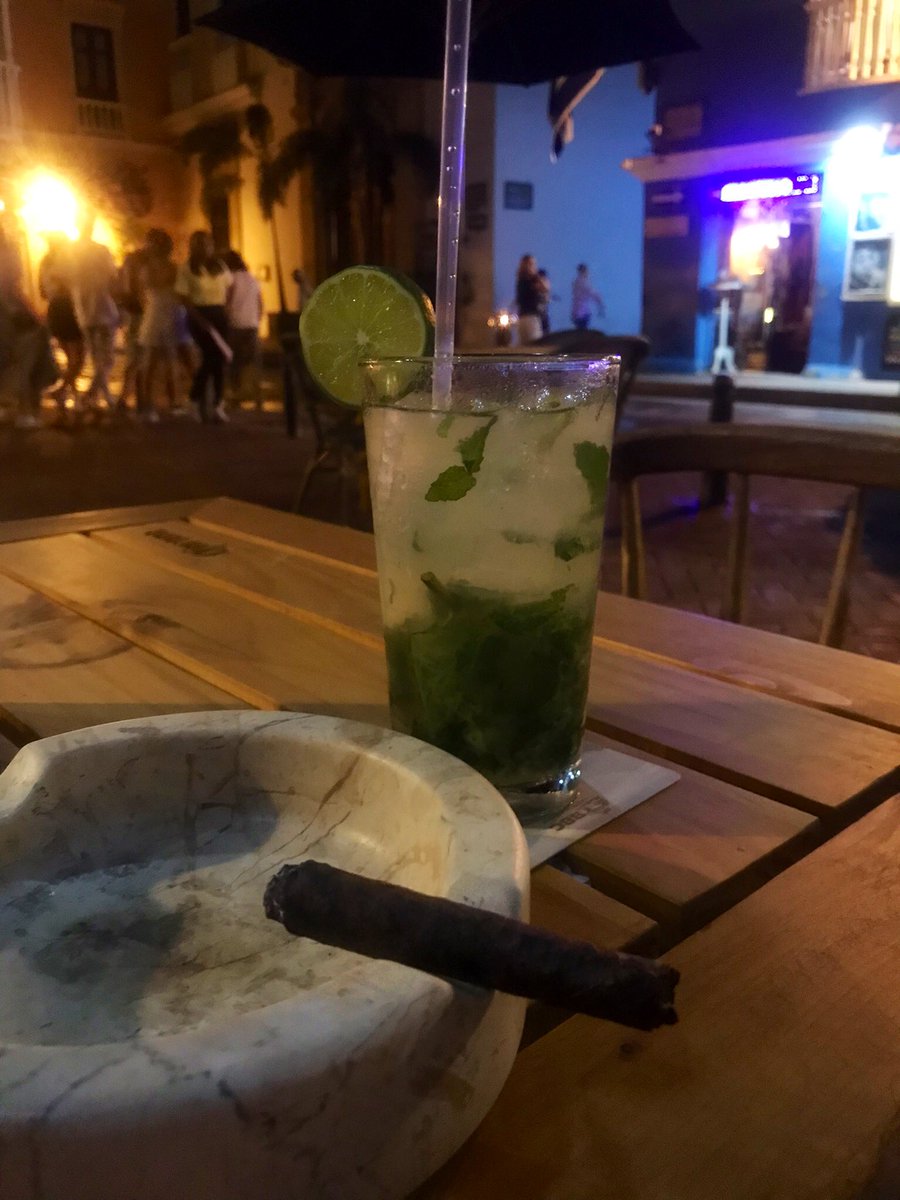 #toscanocigar #mojito #cartagenadeindias