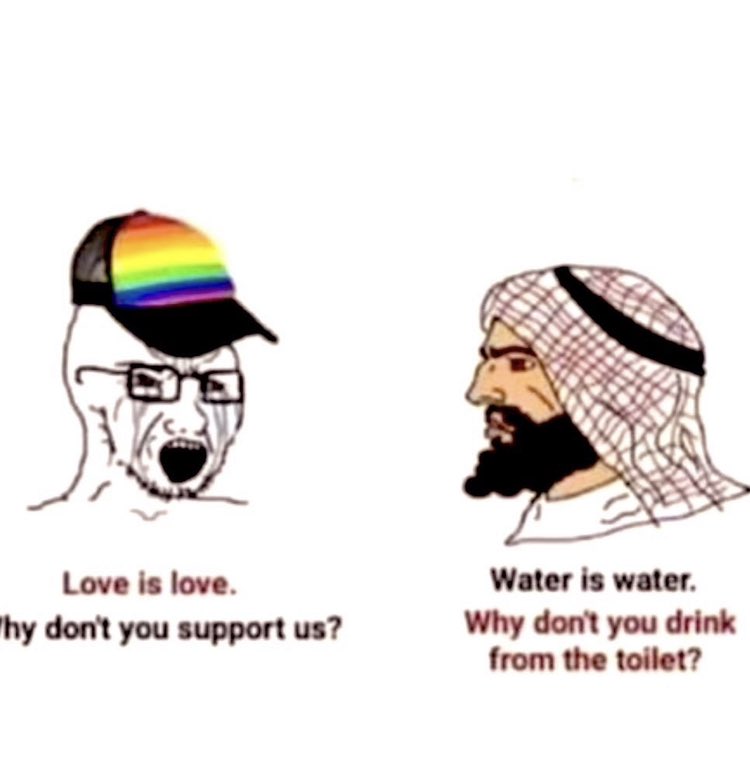 Happy gay 🌈 month. Have fun playing with each others 💩