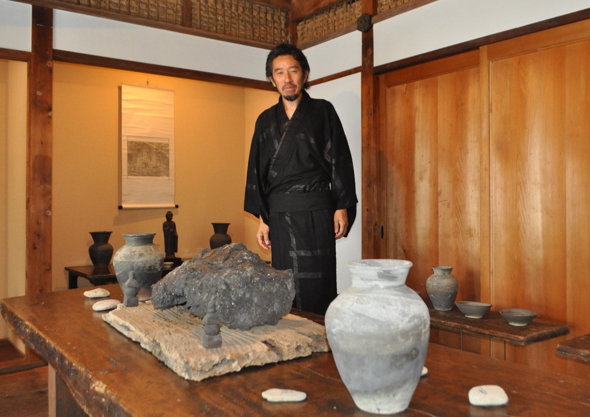 豊橋で稲吉さんの復元渥美古窯展】 「渥美古窯」を豊橋市内で復元した