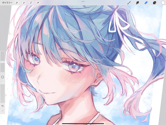 ご依頼で描いた顔 