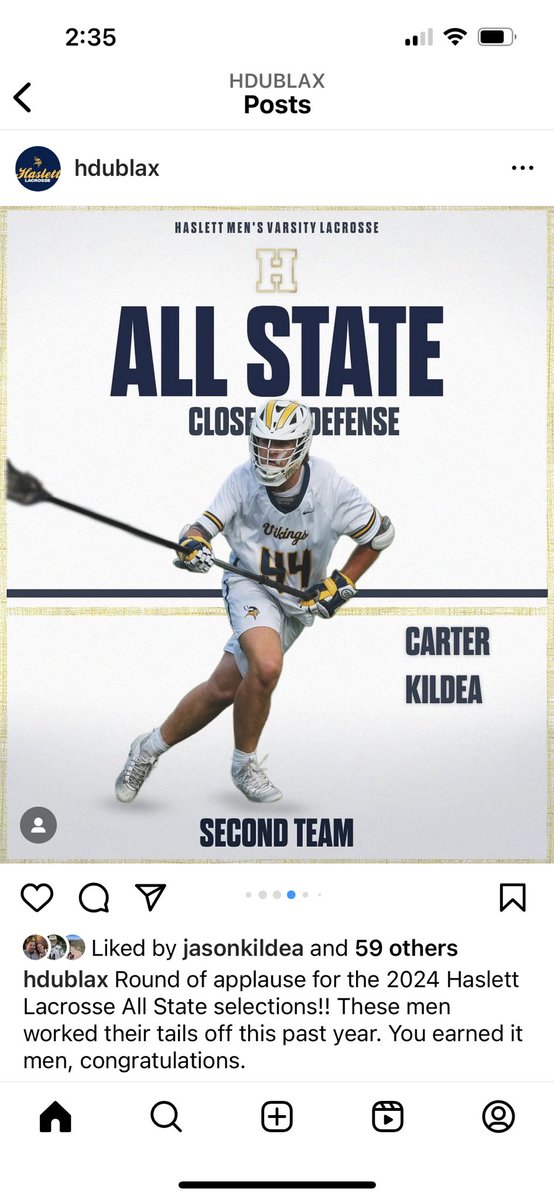 KildeaKristin's tweet photo. 💙🥍💛 I’m so thankful I get to see him play in college.. I’m not ready for it to be over https://t.co/t8bXxoFOzv