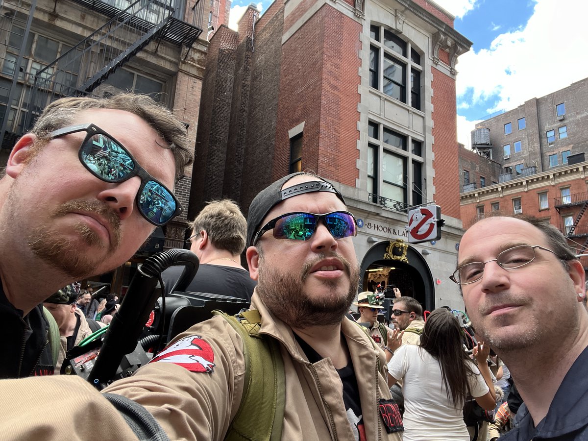 MrBernstein2's tweet photo. CMS Ghostbusters Professional Development Day, 6/8/24, at Ghostbusters HQ in NYC! Keeping Colonia Middle ghost free since 1984! @ColoniaMiddle @MrsDavisonNau @cmsMAC110 @cmspatriotpost @J_Massimino @ColoniaMSPTO #Ghostbusters40 https://t.co/6R5zlcaBeM