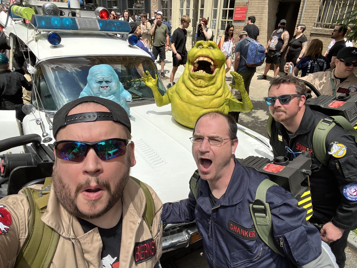 MrBernstein2's tweet photo. CMS Ghostbusters Professional Development Day, 6/8/24, at Ghostbusters HQ in NYC! Keeping Colonia Middle ghost free since 1984! @ColoniaMiddle @MrsDavisonNau @cmsMAC110 @cmspatriotpost @J_Massimino @ColoniaMSPTO #Ghostbusters40 https://t.co/6R5zlcaBeM