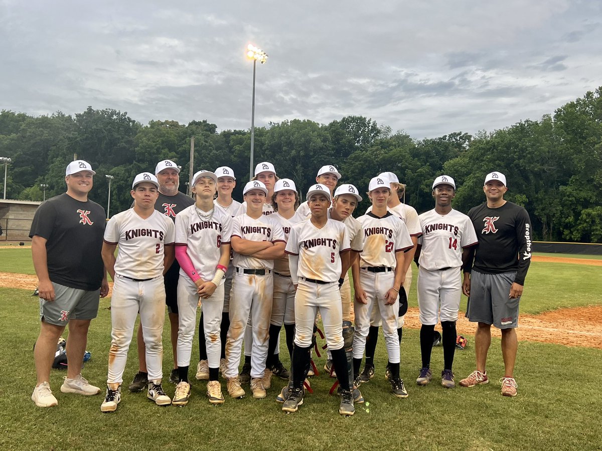 Congratulations to Knights Baseball 13u National on winning the 14u <a href="/2D_sports/">2D Sports Baseball</a> Nashville Opener. The boys tied the 1st game 4-4 and then won 5 straight including the Championship 8-5 victory over <a href="/5starmidsouth28/">5 Star Midsouth 2028</a>. Great job Fellas!!! #reptheK <a href="/2DsportsTN/">2D Sports Tennessee</a>