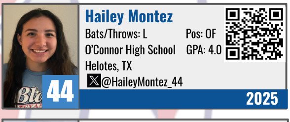 Texas Blaze National STX Willmann (@stxblazewill) on Twitter photo These ladies were locked in at the Hotshots Summer Exposure!!
Avery Nash: 5-8; OPS 1.727; 3doubles
Catie Brister: 6-11; 10R, 3SB
Jorja Fuentes: 5-11; OBP .571
Hailey Montez: 4-9; OBP .583
<a href="/averynash2026/">Avery Nash</a> <a href="/HaileyMontez_44/">Hailey Montez</a> <a href="/CatieB08/">Catherine Brister</a> <a href="/LainyJorjaF/">Lainy Jorja Fuentes</a> <a href="/BlazeFastpitch/">Texas Blaze</a> #uncommitted These ladies were locked in at the Hotshots Summer Exposure!!
Avery Nash: 5-8; OPS 1.727; 3doubles
Catie Brister: 6-11; 10R, 3SB
Jorja Fuentes: 5-11; OBP .571
Hailey Montez: 4-9; OBP .583
<a href="/averynash2026/">Avery Nash</a> <a href="/HaileyMontez_44/">Hailey Montez</a> <a href="/CatieB08/">Catherine Brister</a> <a href="/LainyJorjaF/">Lainy Jorja Fuentes</a> <a href="/BlazeFastpitch/">Texas Blaze</a> #uncommitted