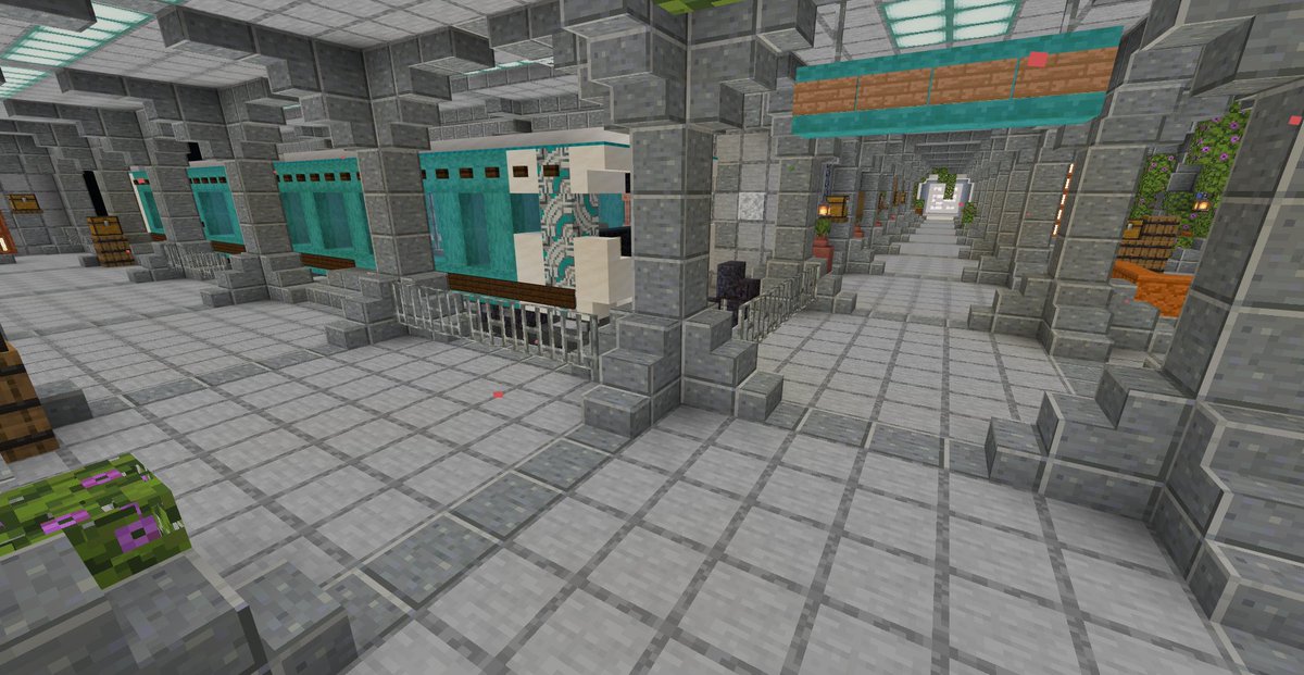 Dynasty_SMP1's tweet photo. Dynasty SMP S2 Shopping district nether side hub.  Big thanks to Vraden, Azragni, MummyBear and @CaffeinatedOwl7 for contributing to this build.  (built in survival)
#dynastysmpbedrock #minecraftbuilds #dynastysmp #minecraftnether #netherhub #dynasty #minecraftbedrock #minecraft https://t.co/WuuhOaYIaA