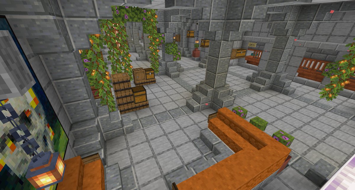 Dynasty_SMP1's tweet photo. Dynasty SMP S2 Shopping district nether side hub.  Big thanks to Vraden, Azragni, MummyBear and @CaffeinatedOwl7 for contributing to this build.  (built in survival)
#dynastysmpbedrock #minecraftbuilds #dynastysmp #minecraftnether #netherhub #dynasty #minecraftbedrock #minecraft https://t.co/WuuhOaYIaA