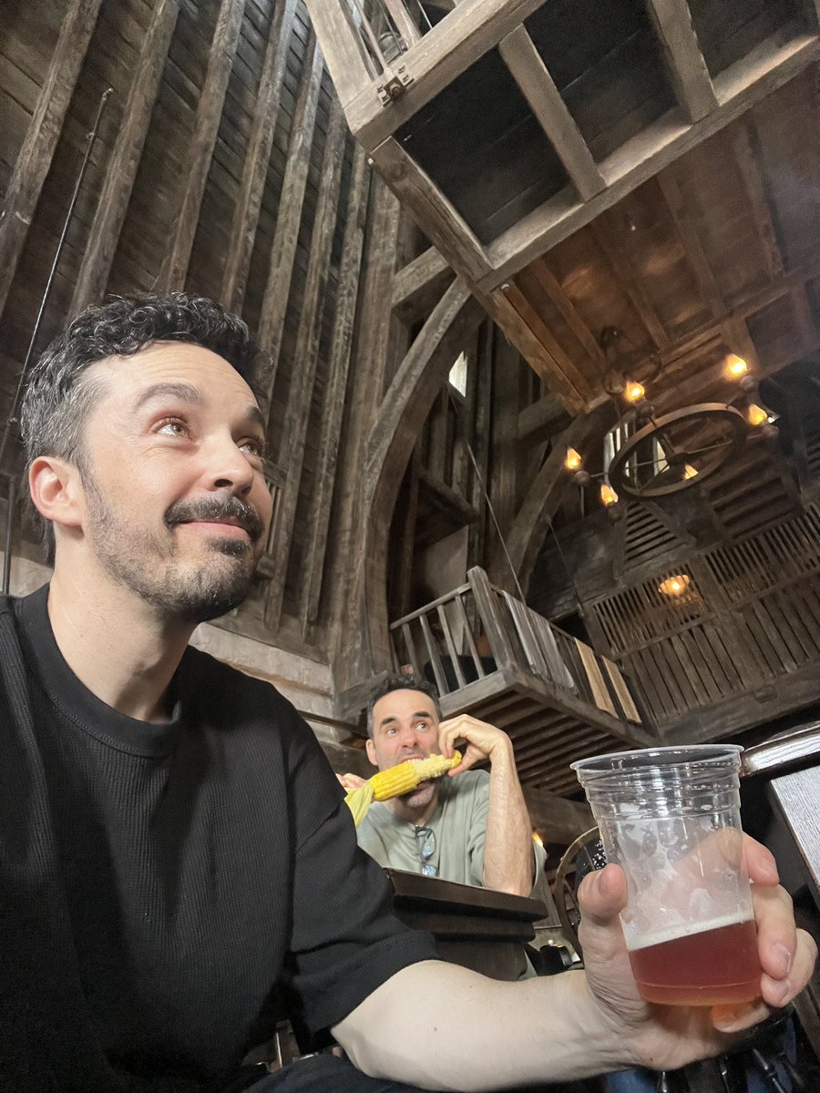 Una birra en Las Tres Escobas