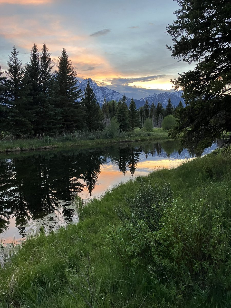 Rejuvenating experience in Grand Tetons and at <a href="/TriangleXRanch/">Triangle X Ranch</a> no tech, WiFi, or distractions. Connected with people and family.