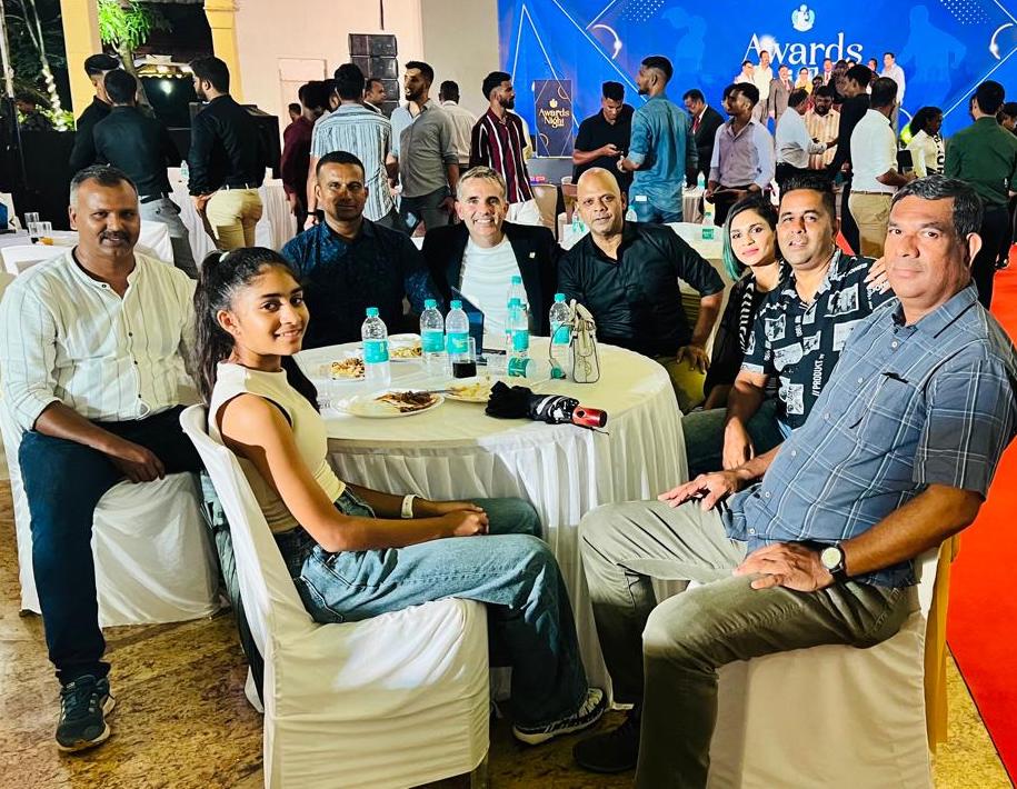 TKSA_GOA's tweet photo. Proud to have had Sports Director Christian Roldan, Academy Head Prestly Pereira, Coach Edith & family along with management of UCV in attendance
#GFAawards #TKSA #TKS #grassrootsfootball https://t.co/szdWqsZGFS