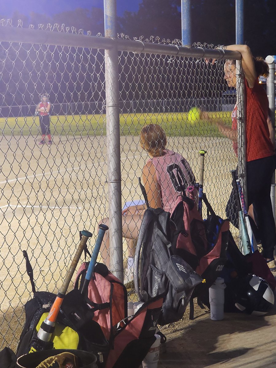 NikiShetler's tweet photo. Bright and early to watch Carlee and TK go 2-0 then rushed off to watch Cora do her thing and Carlee coach!! 🥎life ❤️
@CarleeCole00 https://t.co/IVMk3rEVUP