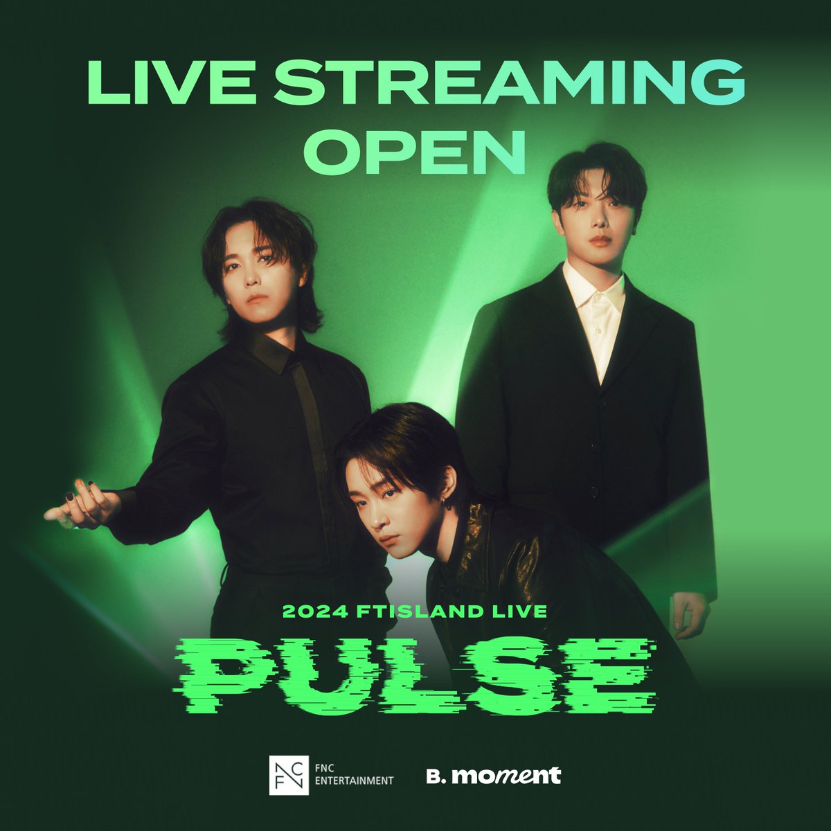 [Notice] 2024 FTISLAND LIVE 'PULSE' 온라인 생중계 안내

✔ weverse.io/ftisland/notic…

#FTISLAND #FT아일랜드 #PULSE