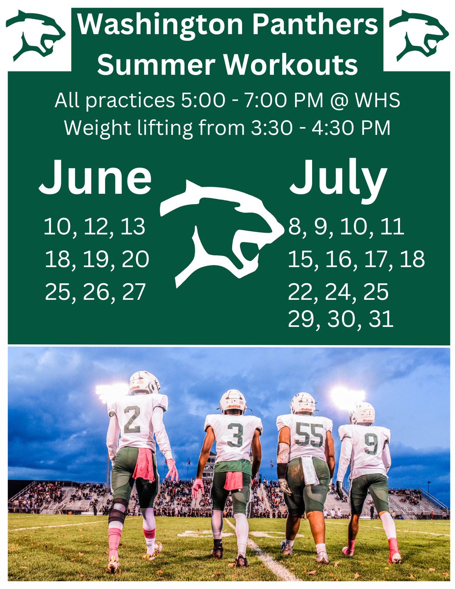 Panther back on our grind!!! 
Any questions contact Coach Jay
jjohnsonii@sbcsc.k12.in.us