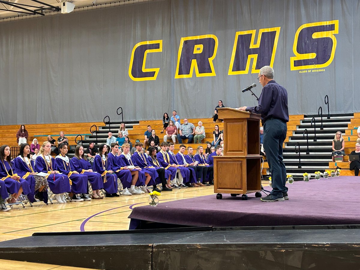 The one and only Tim Smith delivered an inspiring send off at today’s baccalaureate.  I’m so grateful to call Tim a colleague and friend. The Class of 2024 is what it is because of educators like Tim.