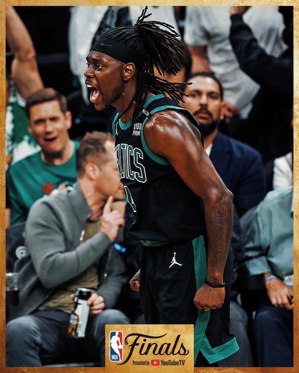 NBA's tweet photo. CELTICS TAKE A 2-0 SERIES LEAD ☘️

Game 3: Wednesday, 8:30pm/et on ABC 🏆 https://t.co/uWdHRtrEbA