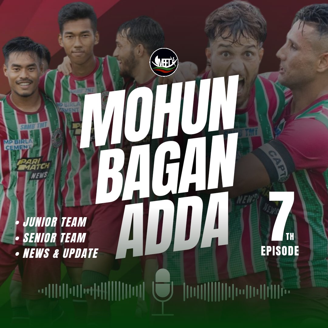 Probudhya13's tweet photo. I had the pleasure to discuss about our reserve signings in details at #MohunBaganAdda - @MBFT89 with host #Joydeep, @dhar_archisman and @The_Titan_Sayan.

We've tried to discuss about Salah, Adil, Sayan, Leewan, Sayan In details here.

If you have some spare time, do listen. https://t.co/Sb9cU7ATUy