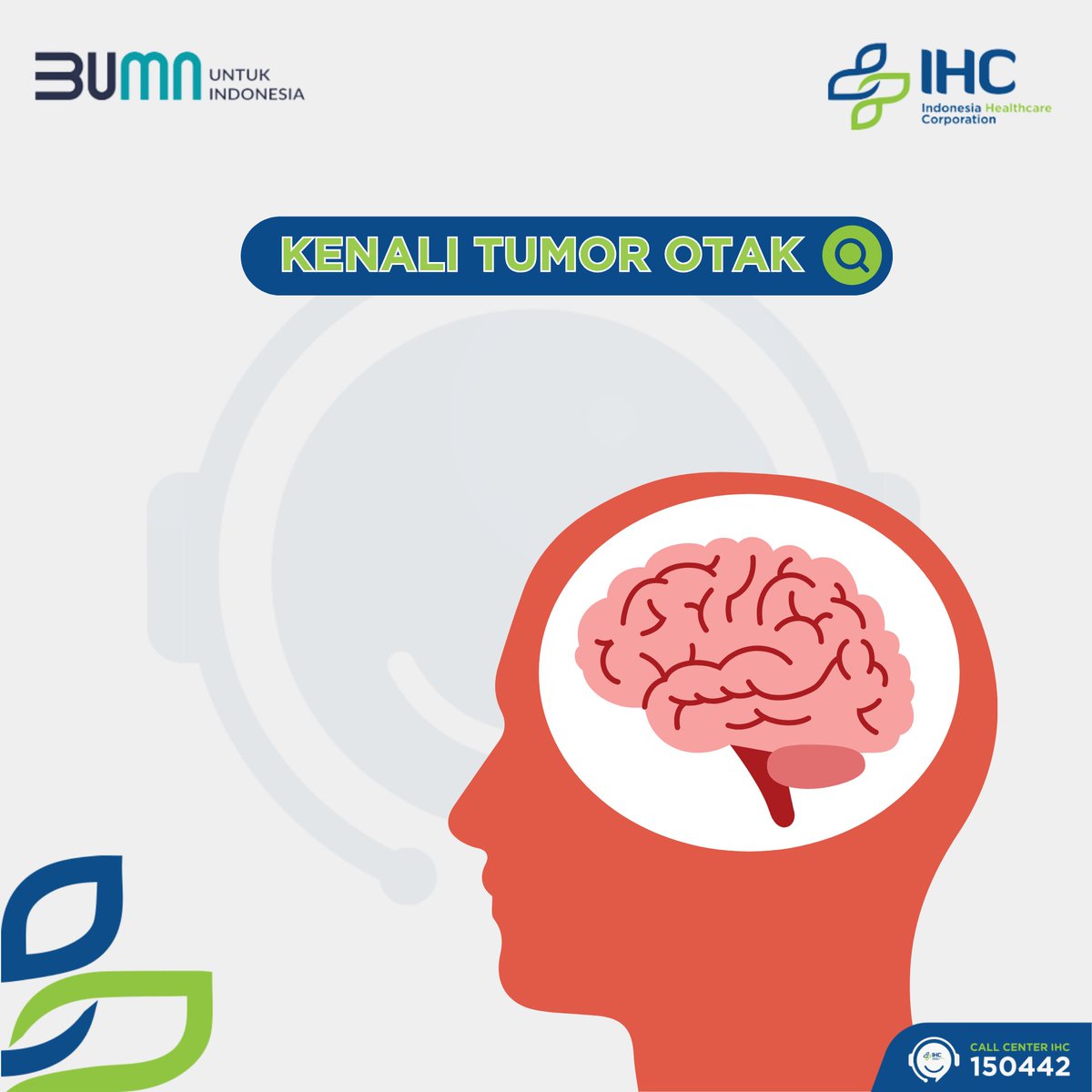callcenterihc's tweet photo. Tumor otak dapat muncul dari jaringan otak itu sendiri atau disebabkan oleh penyebaran sel tumor dari bagian tubuh lain. Kenali penyakit tumor otak dan faktor resiko tumor otak. 

Telepon : 150442
Whatsapp : 0815-1515-0442
Layanan Chatbot : https://t.co/33GZgG3Wa0

#callcenterihc https://t.co/EJ0whYg9u9